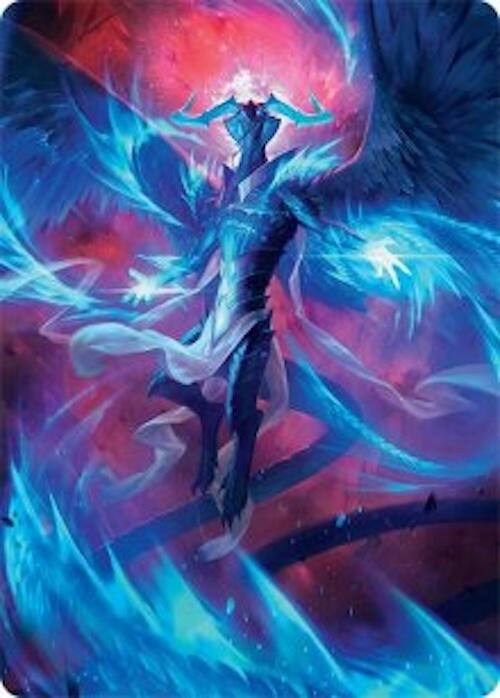 Ugin, Eye of the Storms Art Card (48/54) [Tarkir: Dragonstorm Art Series] | Exor Games Dartmouth