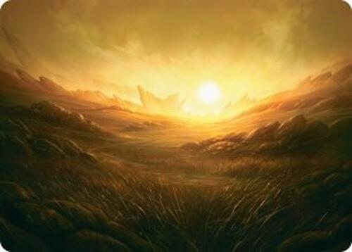 Plains Art Card (31/54) [Tarkir: Dragonstorm Art Series] | Exor Games Dartmouth