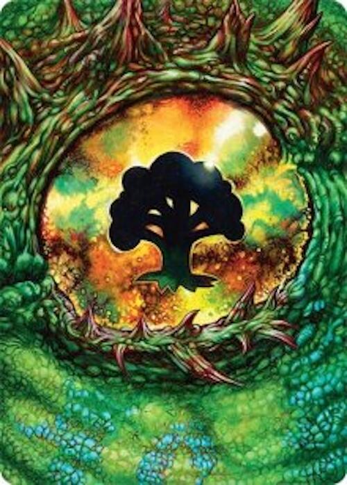 Forest Art Card (32/54) [Tarkir: Dragonstorm Art Series] | Exor Games Dartmouth