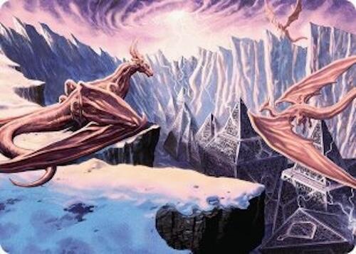 Maelstrom of the Spirit Dragon (42/54) [Tarkir: Dragonstorm Art Series] | Exor Games Dartmouth