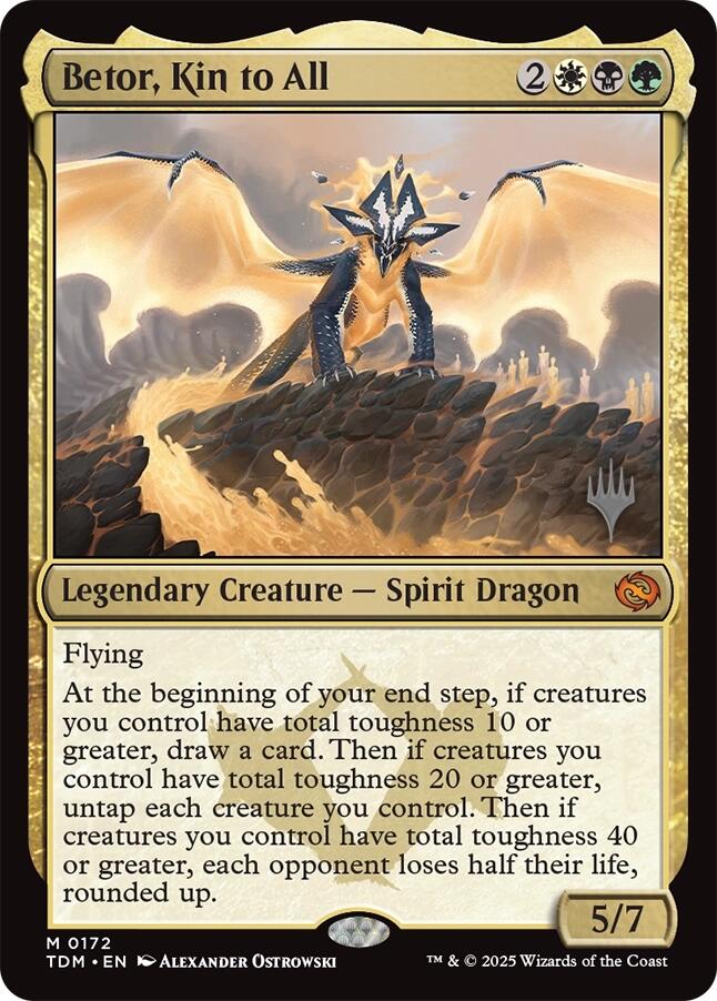 Betor, Kin to All [Tarkir: Dragonstorm Promos] | Exor Games Dartmouth