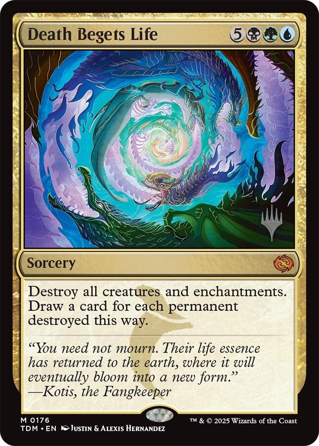 Death Begets Life [Tarkir: Dragonstorm Promos] | Exor Games Dartmouth