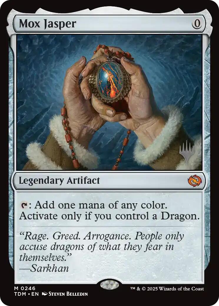 Mox Jasper [Tarkir: Dragonstorm Promos] | Exor Games Dartmouth