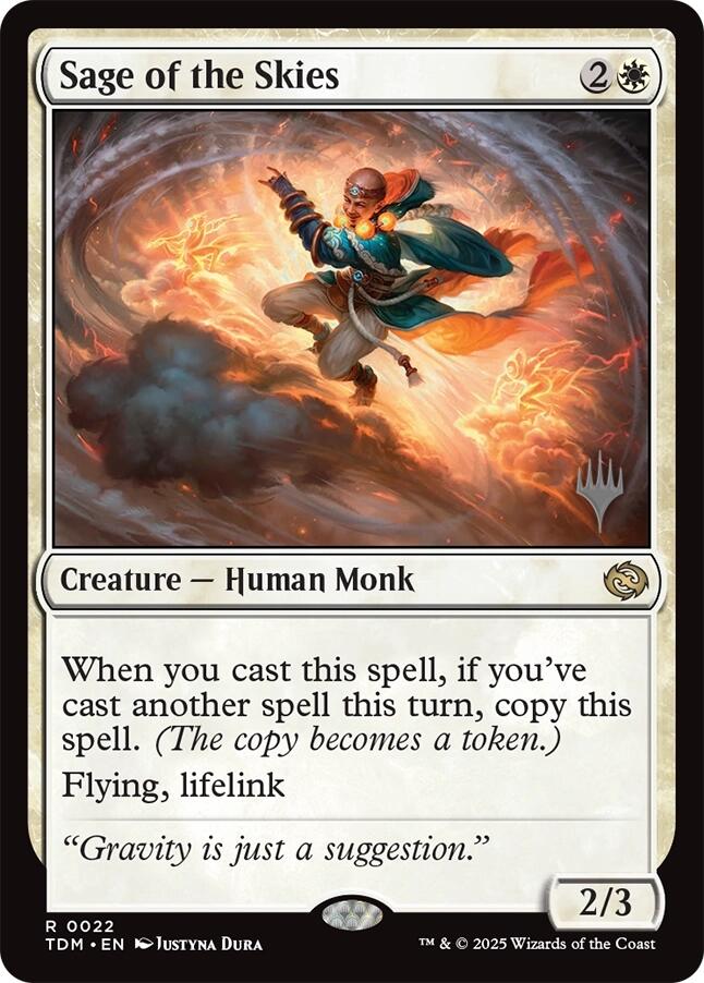 Sage of the Skies [Tarkir: Dragonstorm Promos] | Exor Games Dartmouth
