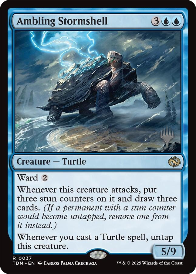 Ambling Stormshell [Tarkir: Dragonstorm Promos] | Exor Games Dartmouth