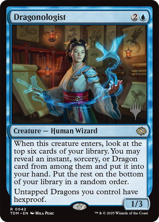 Dragonologist [Tarkir: Dragonstorm Promos] | Exor Games Dartmouth