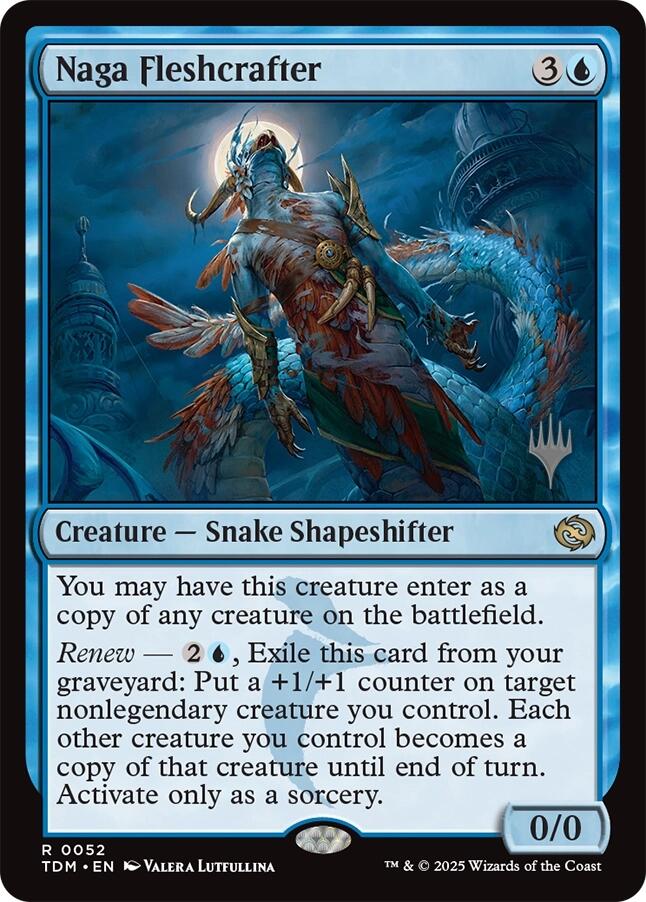 Naga Fleshcrafter [Tarkir: Dragonstorm Promos] | Exor Games Dartmouth