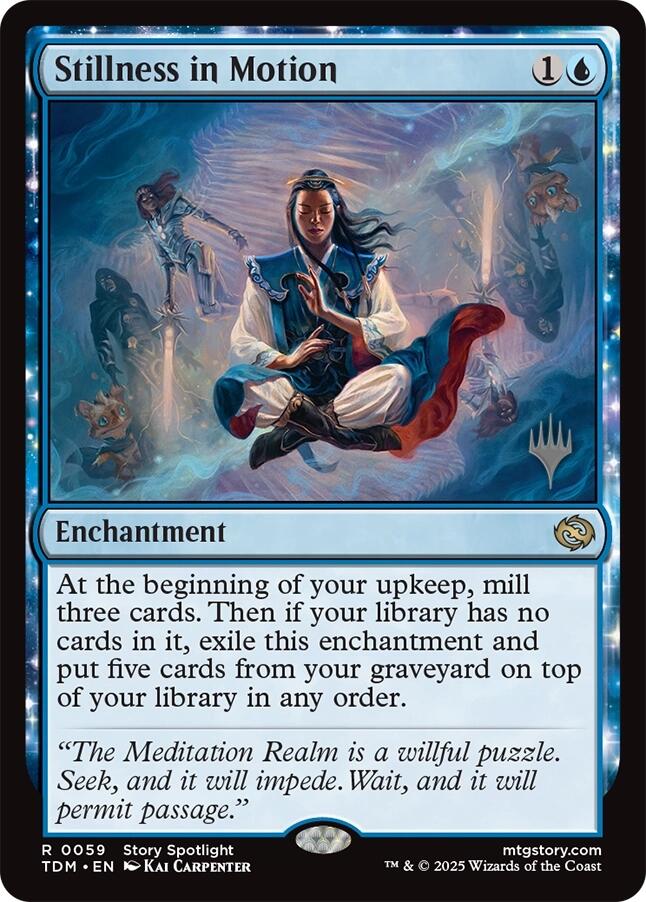 Stillness in Motion [Tarkir: Dragonstorm Promos] | Exor Games Dartmouth