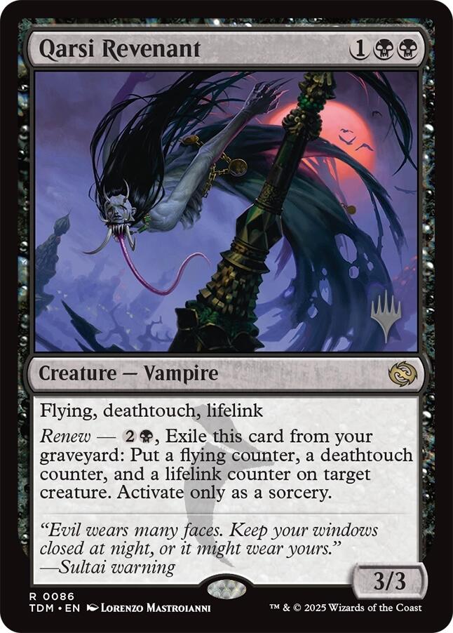 Qarsi Revenant [Tarkir: Dragonstorm Promos] | Exor Games Dartmouth