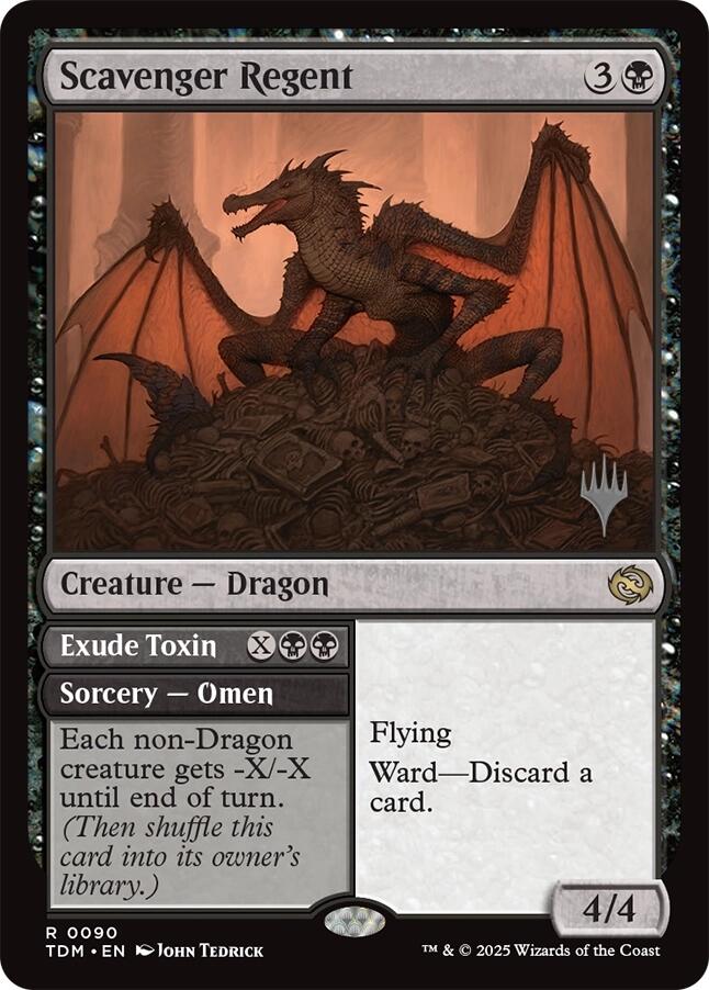 Scavenger Regent [Tarkir: Dragonstorm Promos] | Exor Games Dartmouth