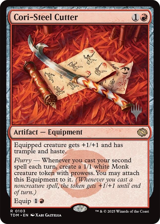 Cori-Steel Cutter [Tarkir: Dragonstorm Promos] | Exor Games Dartmouth