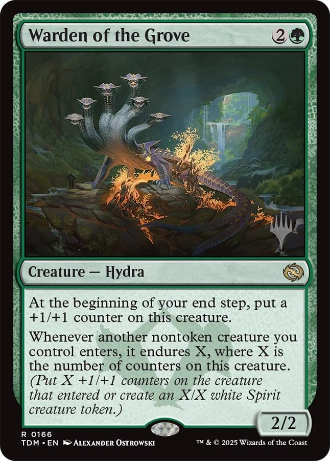 Warden of the Grove [Tarkir: Dragonstorm Promos] | Exor Games Dartmouth