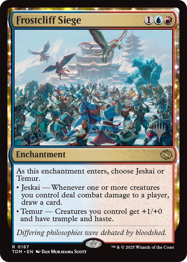 Frostcliff Siege [Tarkir: Dragonstorm Promos] | Exor Games Dartmouth
