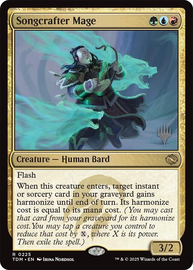 Songcrafter Mage [Tarkir: Dragonstorm Promos] | Exor Games Dartmouth