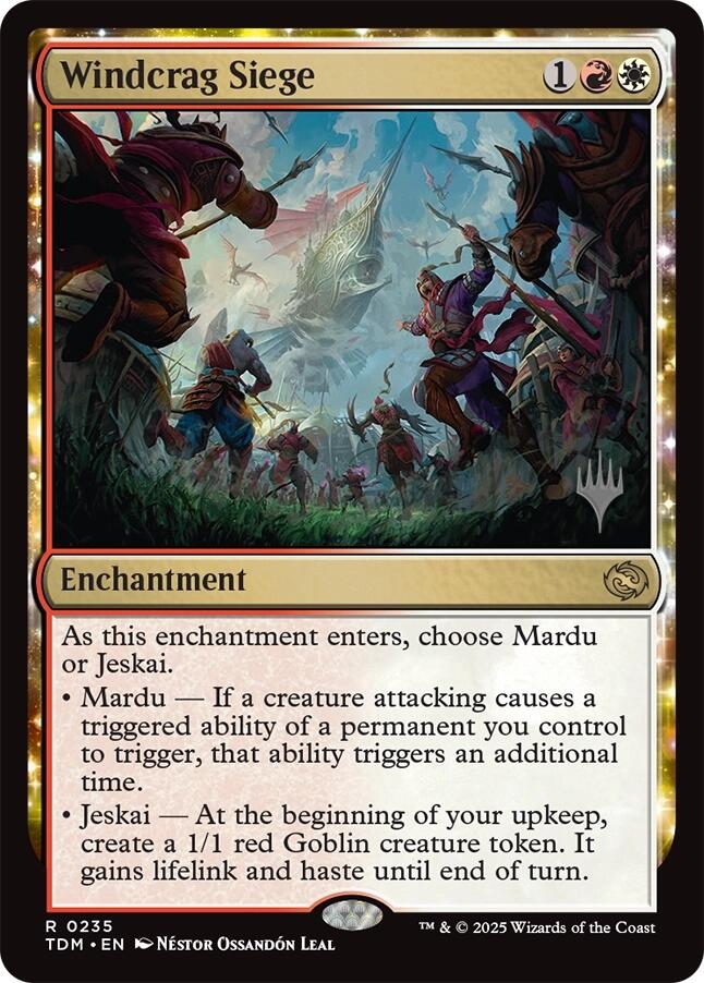 Windcrag Siege [Tarkir: Dragonstorm Promos] | Exor Games Dartmouth