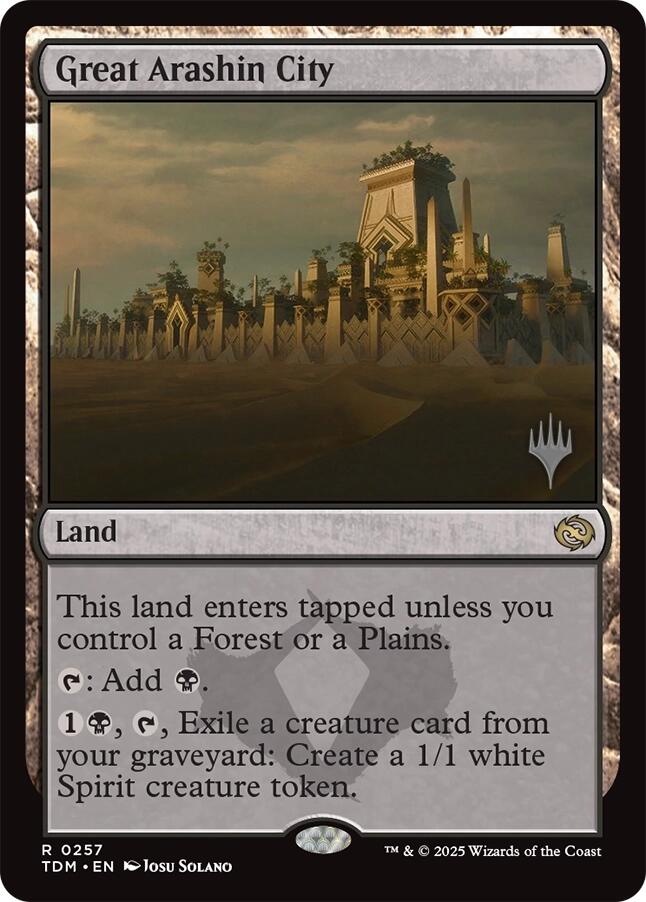Great Arashin City [Tarkir: Dragonstorm Promos] | Exor Games Dartmouth