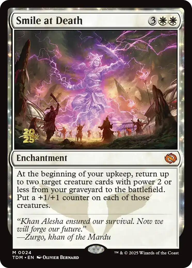 Smile at Death [Tarkir: Dragonstorm Prerelease Promos] | Exor Games Dartmouth