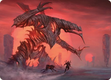 Red Sun's Zenith Art Card [Phyrexia: All Will Be One Art Series] | Exor Games Dartmouth