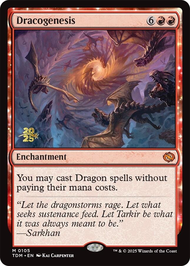 Dracogenesis [Tarkir: Dragonstorm Prerelease Promos] | Exor Games Dartmouth