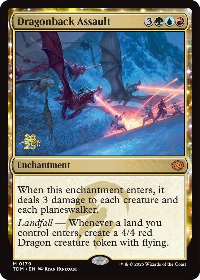 Dragonback Assault [Tarkir: Dragonstorm Prerelease Promos] | Exor Games Dartmouth
