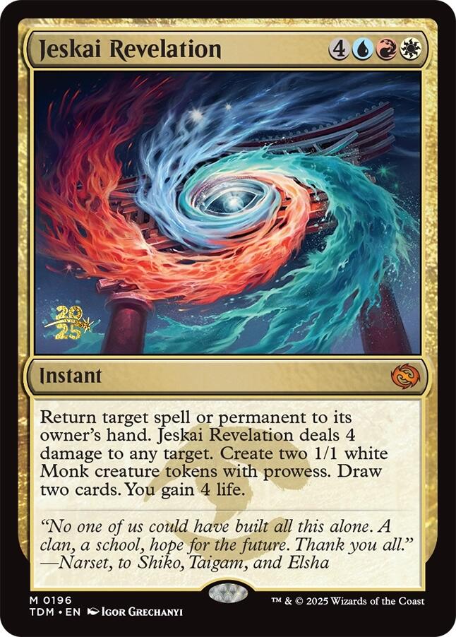 Jeskai Revelation [Tarkir: Dragonstorm Prerelease Promos] | Exor Games Dartmouth