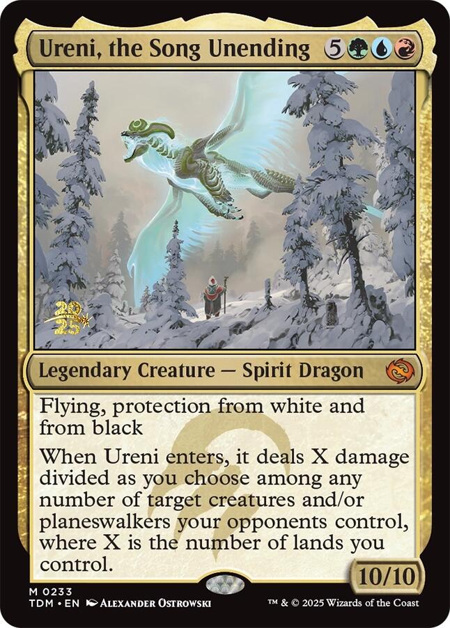 Ureni, the Song Unending [Tarkir: Dragonstorm Prerelease Promos] | Exor Games Dartmouth