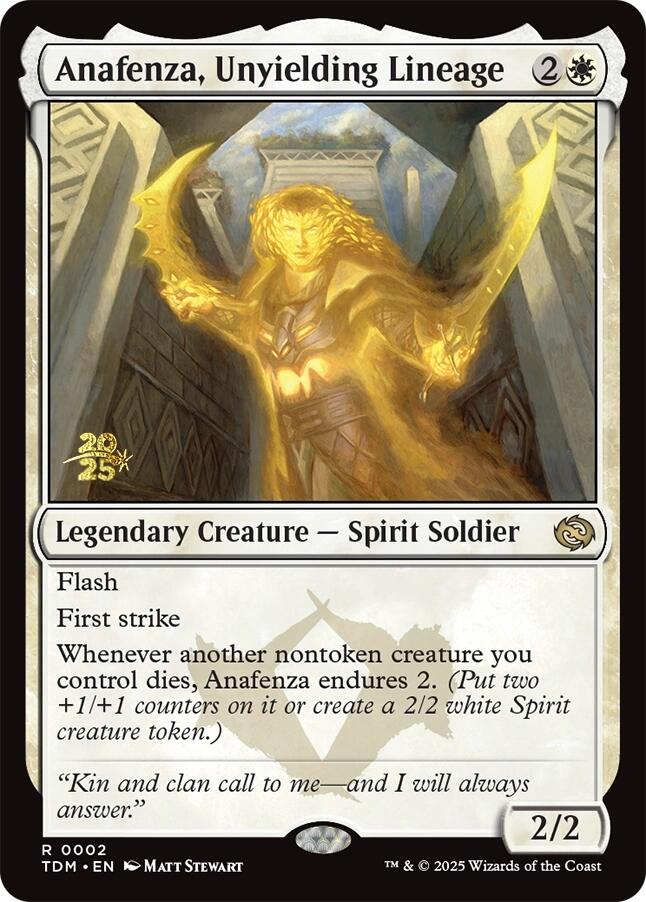 Anafenza, Unyielding Lineage [Tarkir: Dragonstorm Prerelease Promos] | Exor Games Dartmouth