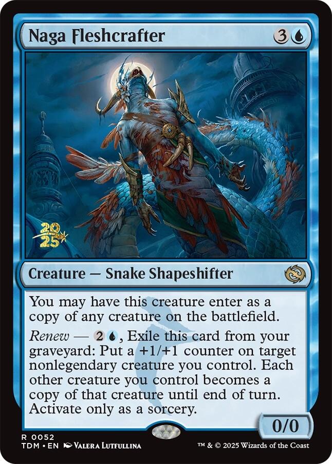 Naga Fleshcrafter [Tarkir: Dragonstorm Prerelease Promos] | Exor Games Dartmouth