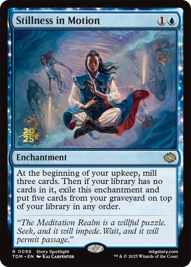 Stillness in Motion [Tarkir: Dragonstorm Prerelease Promos] | Exor Games Dartmouth