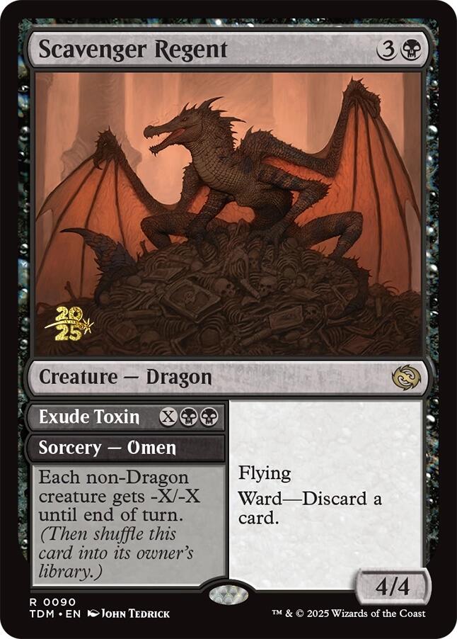 Scavenger Regent [Tarkir: Dragonstorm Prerelease Promos] | Exor Games Dartmouth