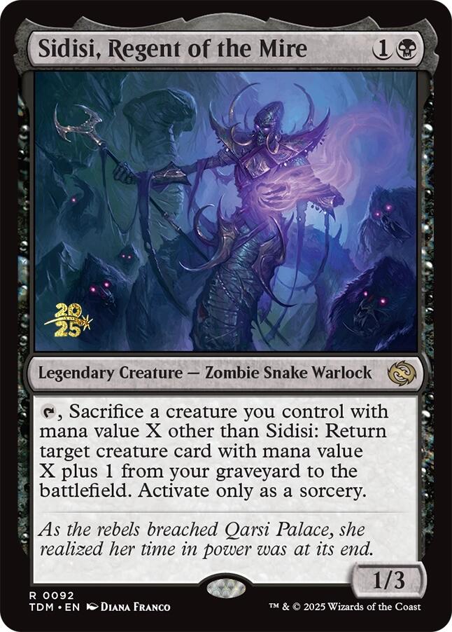 Sidisi, Regent of the Mire [Tarkir: Dragonstorm Prerelease Promos] | Exor Games Dartmouth