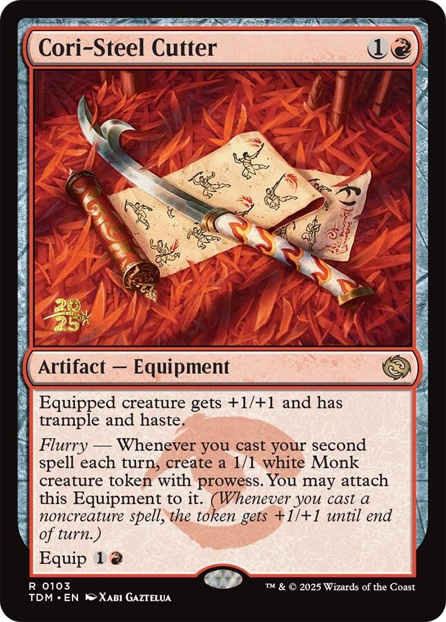 Cori-Steel Cutter [Tarkir: Dragonstorm Prerelease Cards] | Exor Games Dartmouth