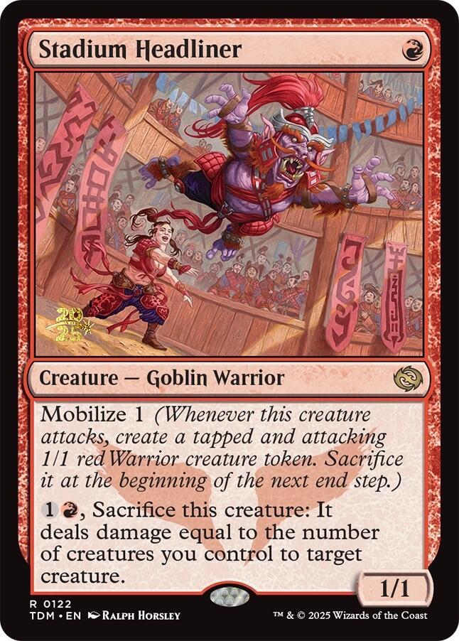 Stadium Headliner [Tarkir: Dragonstorm Prerelease Promos] | Exor Games Dartmouth