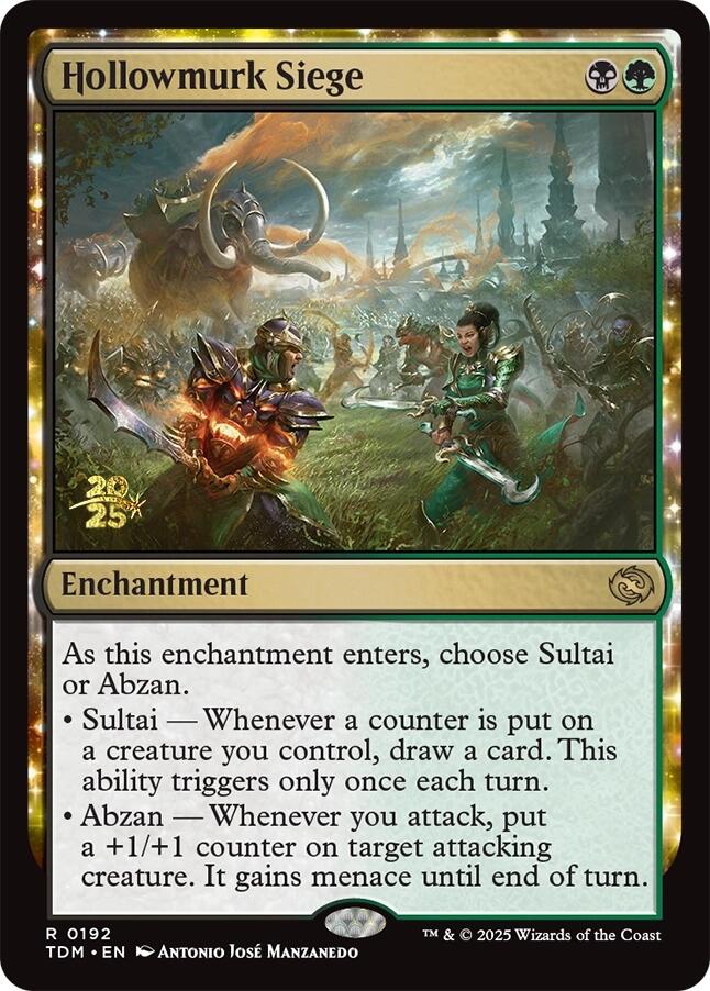 Hollowmurk Siege [Tarkir: Dragonstorm Prerelease Cards] | Exor Games Dartmouth