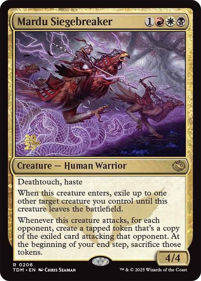 Mardu Siegebreaker [Tarkir: Dragonstorm Prerelease Promos] | Exor Games Dartmouth
