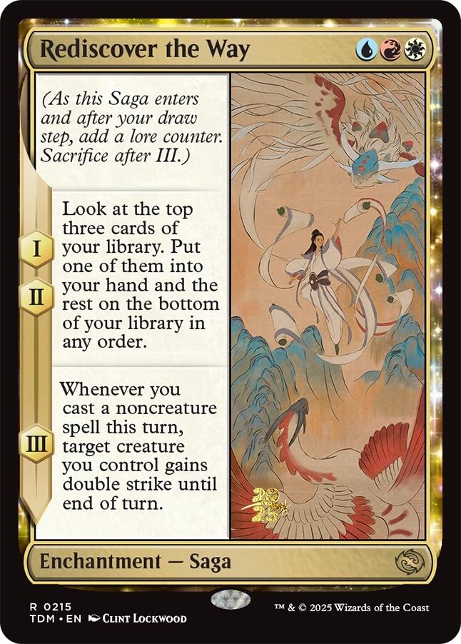 Rediscover the Way [Tarkir: Dragonstorm Prerelease Promos] | Exor Games Dartmouth