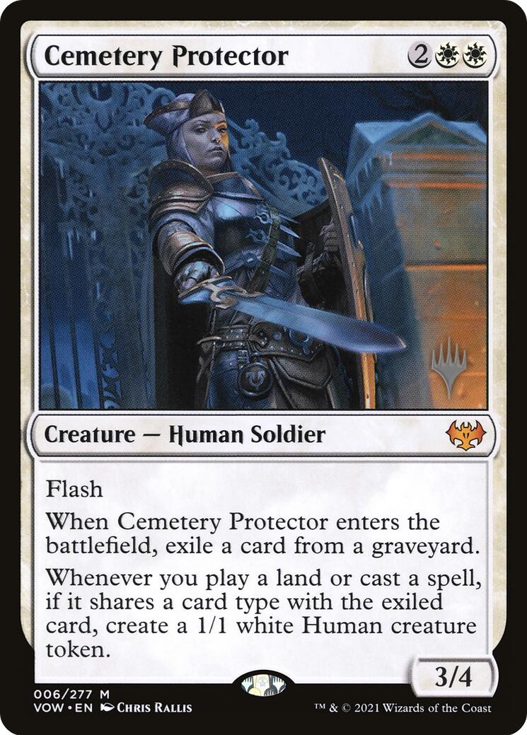 Cemetery Protector [Aetherdrift Promos] | Exor Games Dartmouth