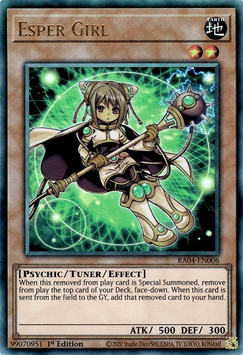 Esper Girl [RA04-EN006] Prismatic Ultimate Rare | Exor Games Dartmouth