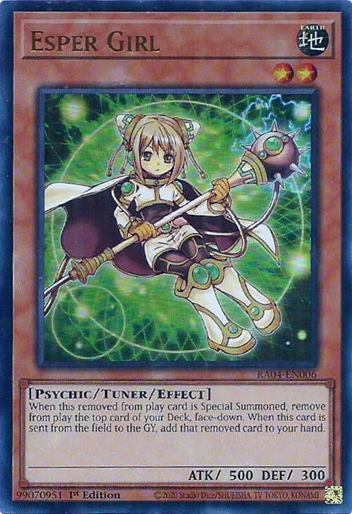 Esper Girl [RA04-EN006] Ultra Rare | Exor Games Dartmouth