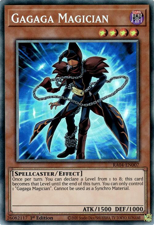 Gagaga Magician [RA04-EN007] Prismatic Collector's Rare | Exor Games Dartmouth