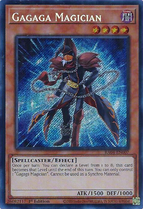 Gagaga Magician [RA04-EN007] Secret Rare | Exor Games Dartmouth