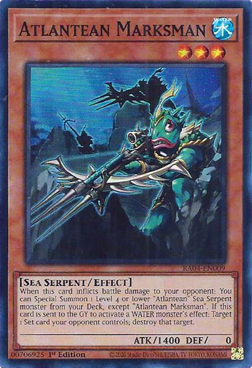 Atlantean Marksman [RA04-EN009] Super Rare | Exor Games Dartmouth