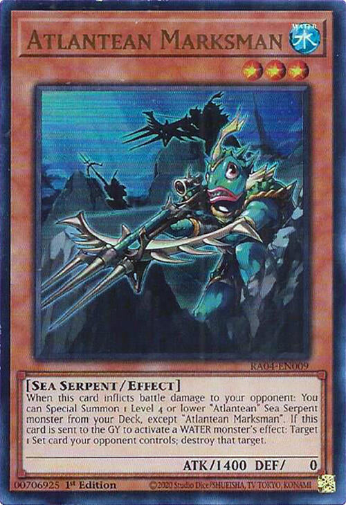 Atlantean Marksman [RA04-EN009] Ultra Rare | Exor Games Dartmouth