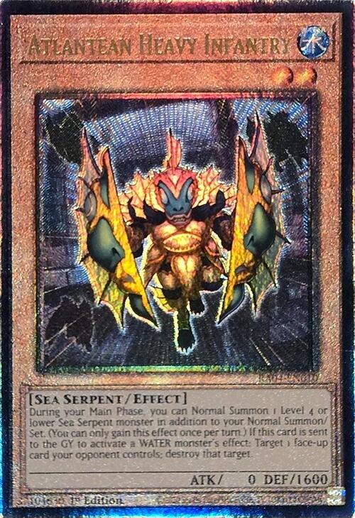 Atlantean Heavy Infantry [RA04-EN010] Prismatic Ultimate Rare | Exor Games Dartmouth