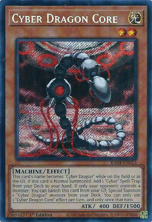 Cyber Dragon Core [RA04-EN013] Secret Rare | Exor Games Dartmouth