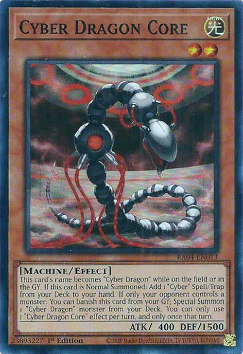 Cyber Dragon Core [RA04-EN013] Super Rare | Exor Games Dartmouth