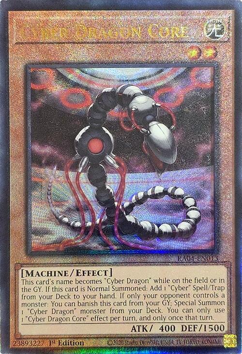 Cyber Dragon Core [RA04-EN013] Prismatic Ultimate Rare | Exor Games Dartmouth