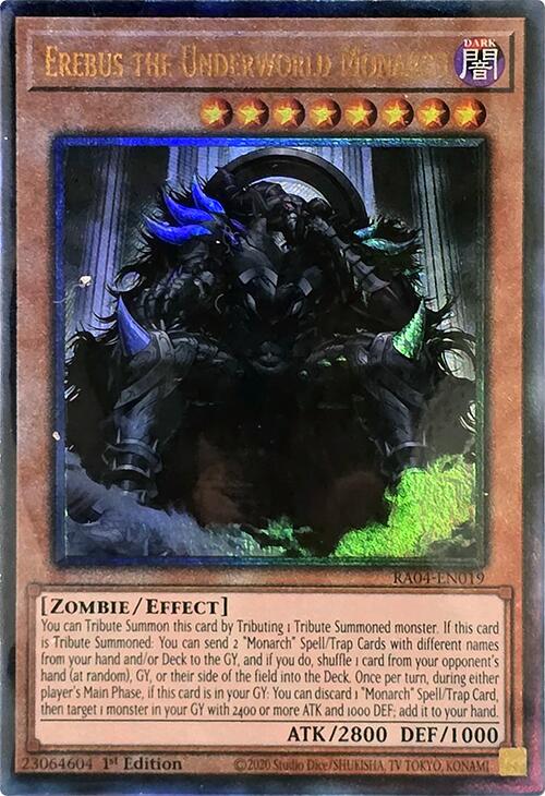 Erebus the Underworld Monarch [RA04-EN019] Prismatic Ultimate Rare | Exor Games Dartmouth