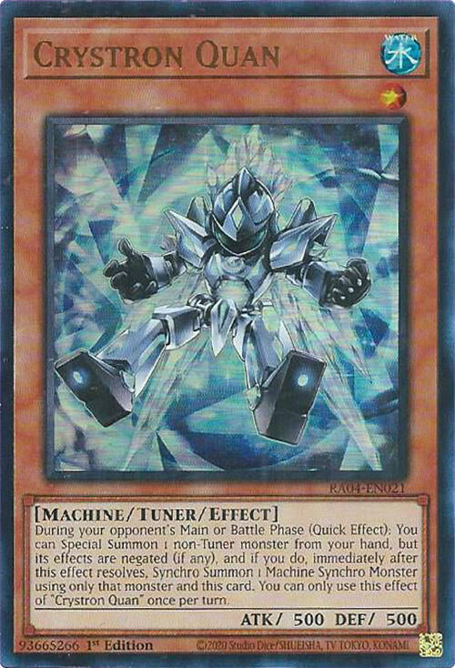 Crystron Quan [RA04-EN021] Ultra Rare | Exor Games Dartmouth