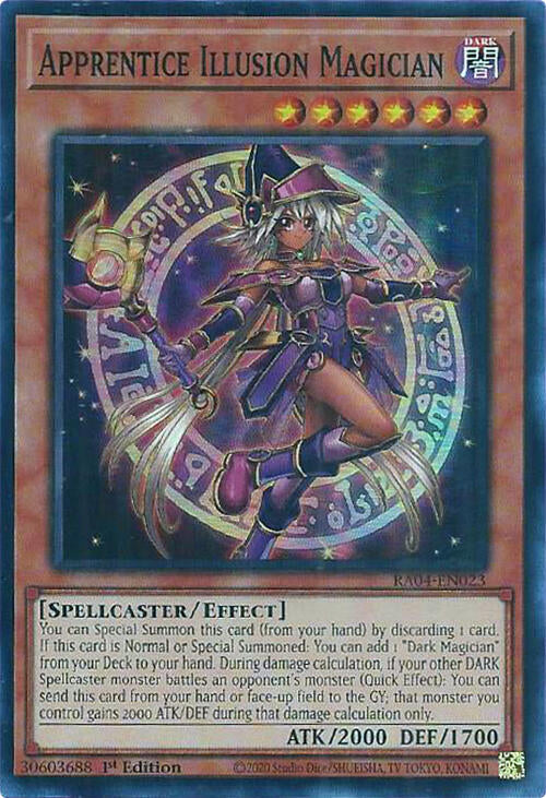 Apprentice Illusion Magician [RA04-EN023] Super Rare | Exor Games Dartmouth
